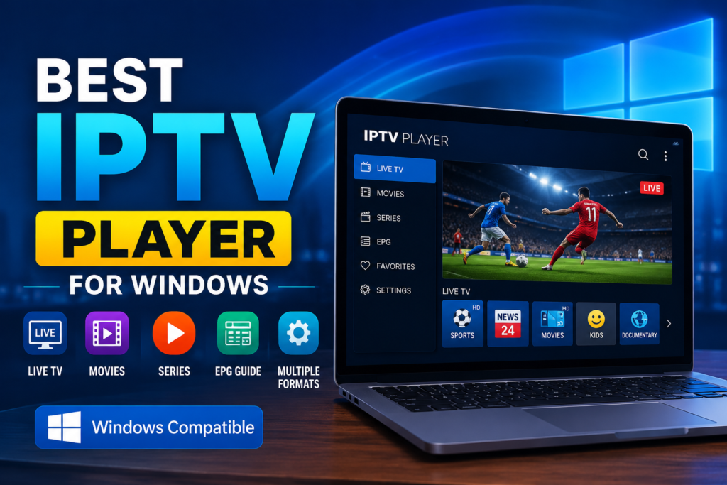 Best IPTV Player for Windows – Complete IPTV Guide 2026