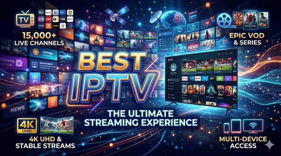 Best IPTV Services 2026 | Top IPTV Providers for HD & 4K Streaming