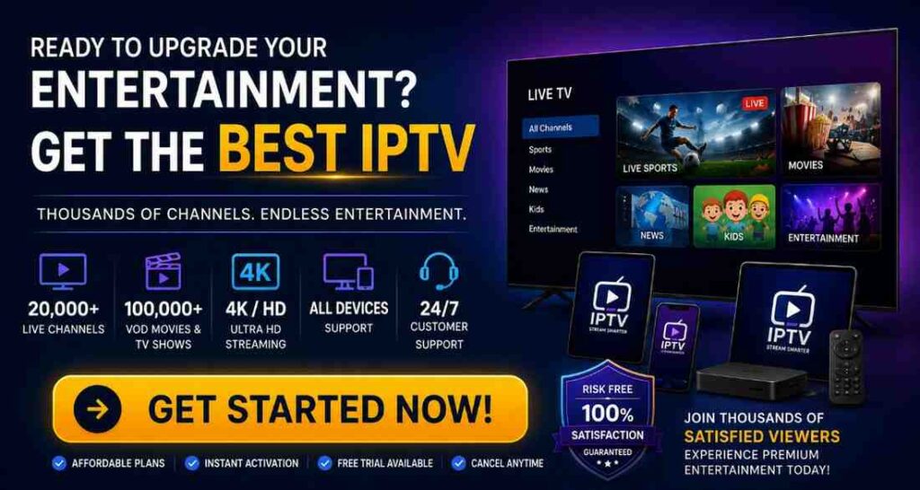 Best IPTV Providers 2026 for Live Sports and Movies