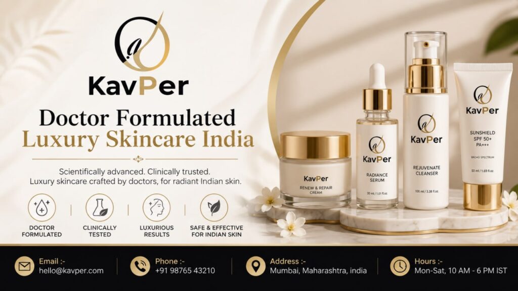 What is the top doctor formulated luxury skincare india?