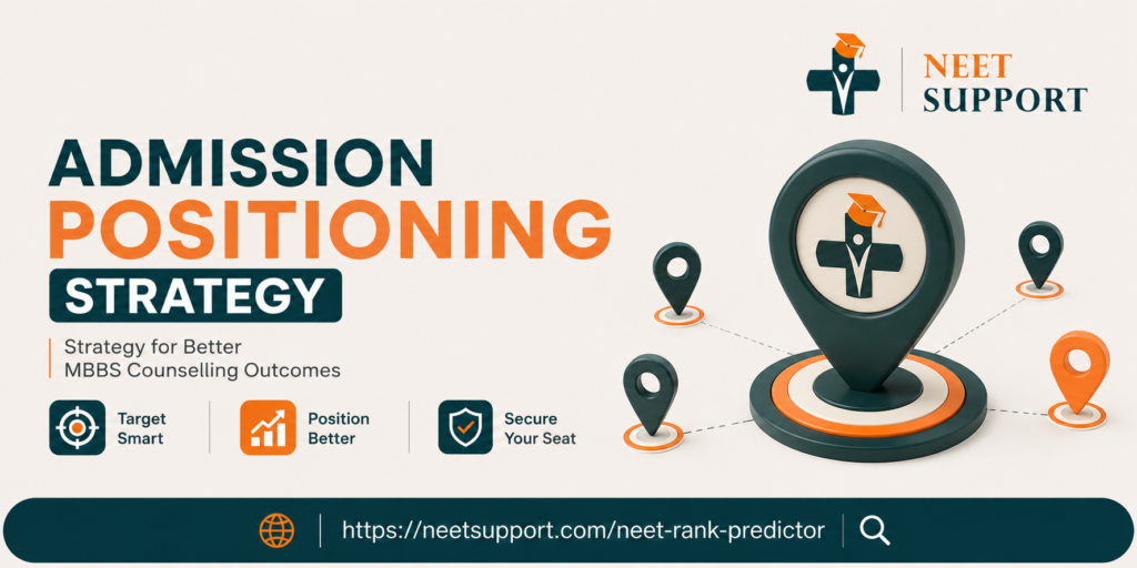 NEET Rank Predictor: The “Admission Positioning Strategy” for Better MBBS Counselling Outcomes