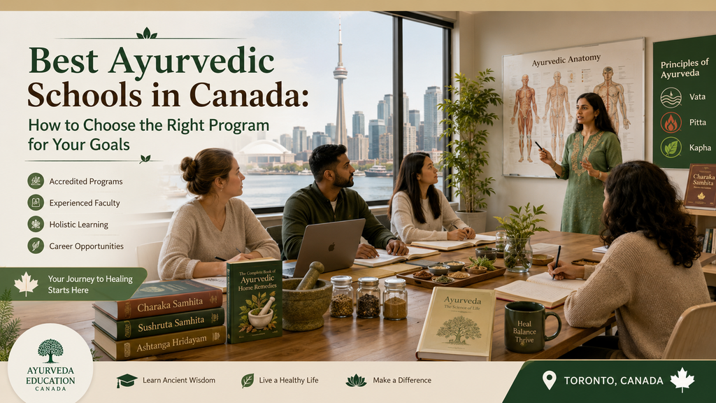 Best Ayurvedic Schools in Canada: How to Choose the Right Program for Your Goals