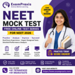 NEET Mock Test – Free Online Test Series For NEET 2026 | ExamPraxis