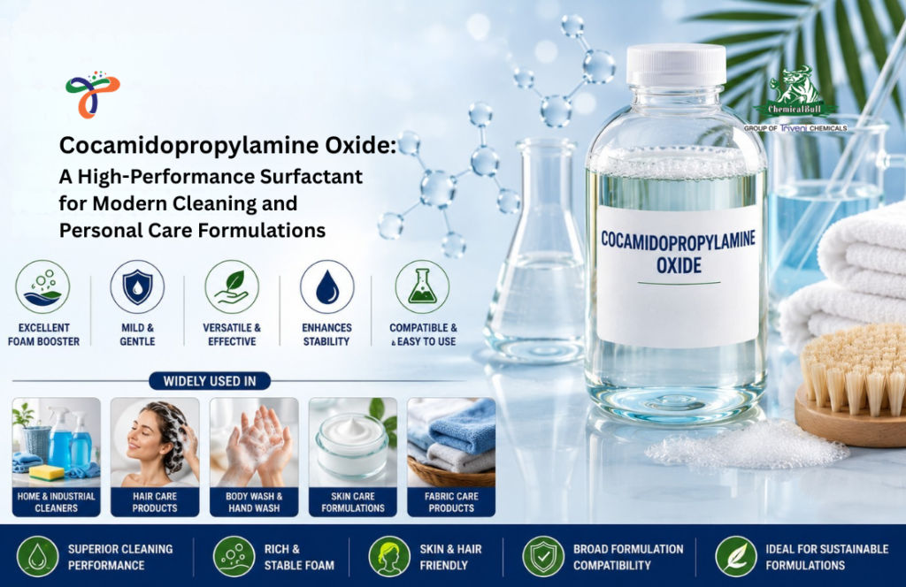 Cocamidopropylamine Oxide: A High-Performance Surfactant for Modern Cleaning and Personal Care Formulations