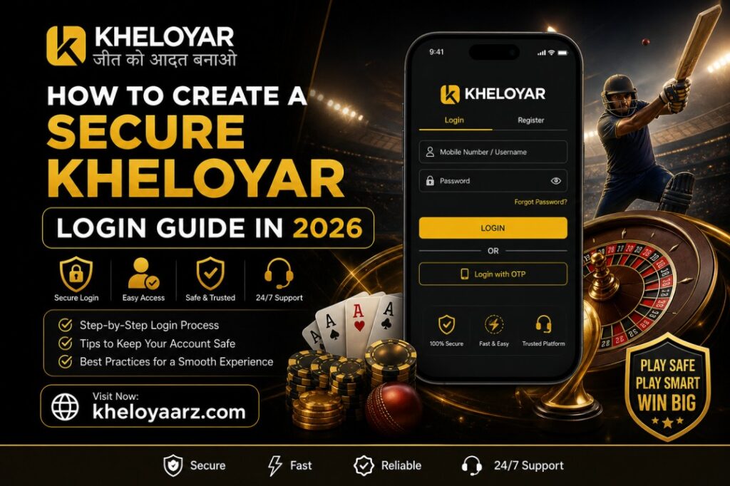 How to Create a Secure Kheloyar Login Guide in 2026