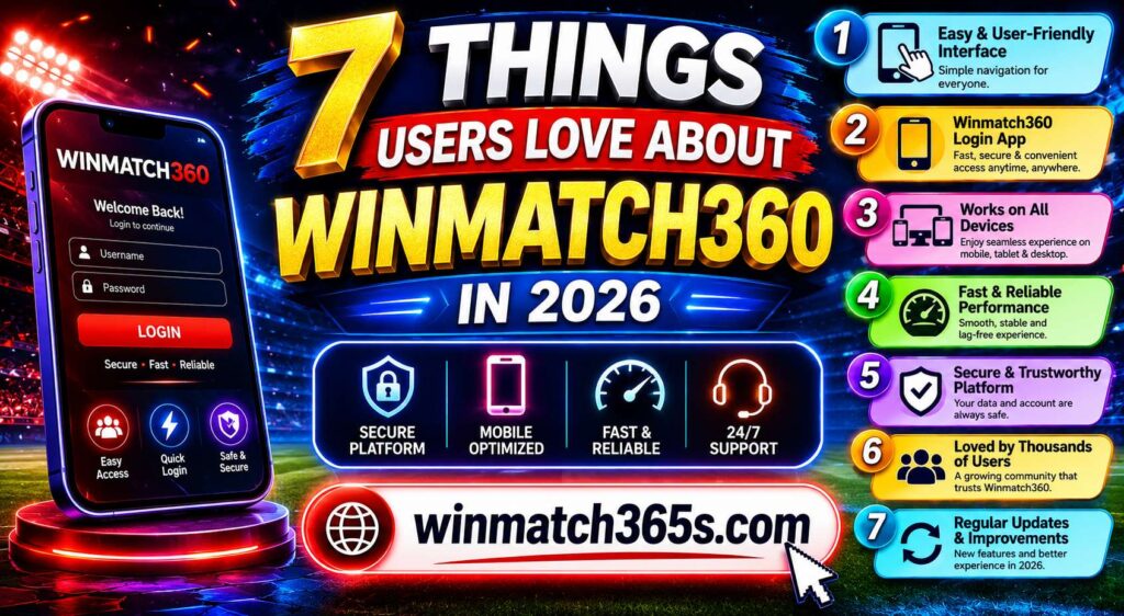 7 Things Users Love About Winmatch360 in 2026