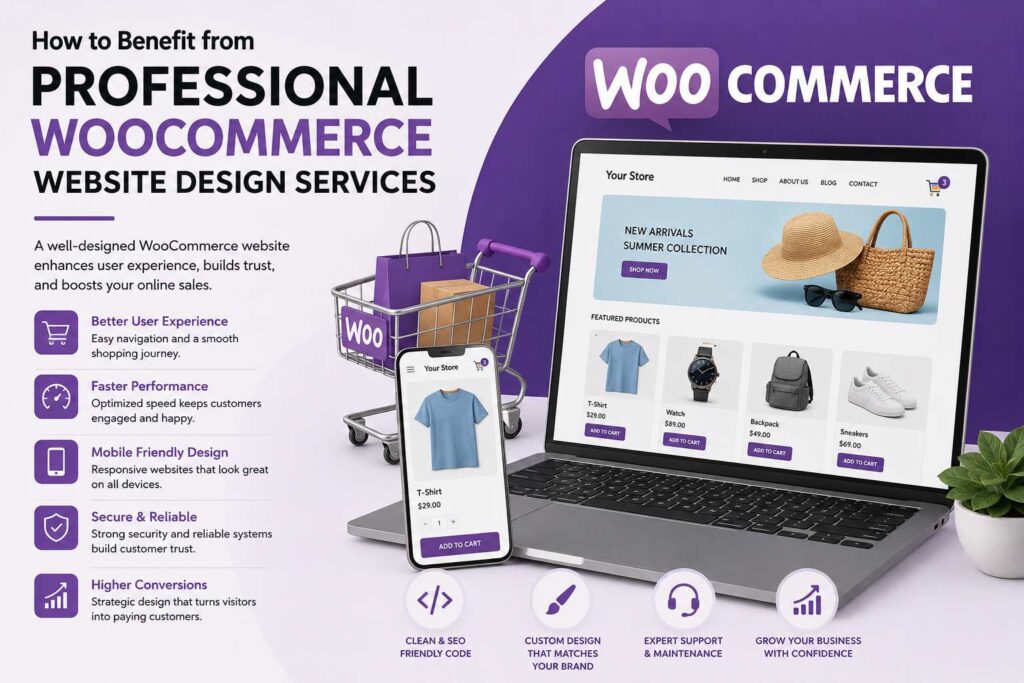 Why Professional WooCommerce Website Design Is Essential for Online Success