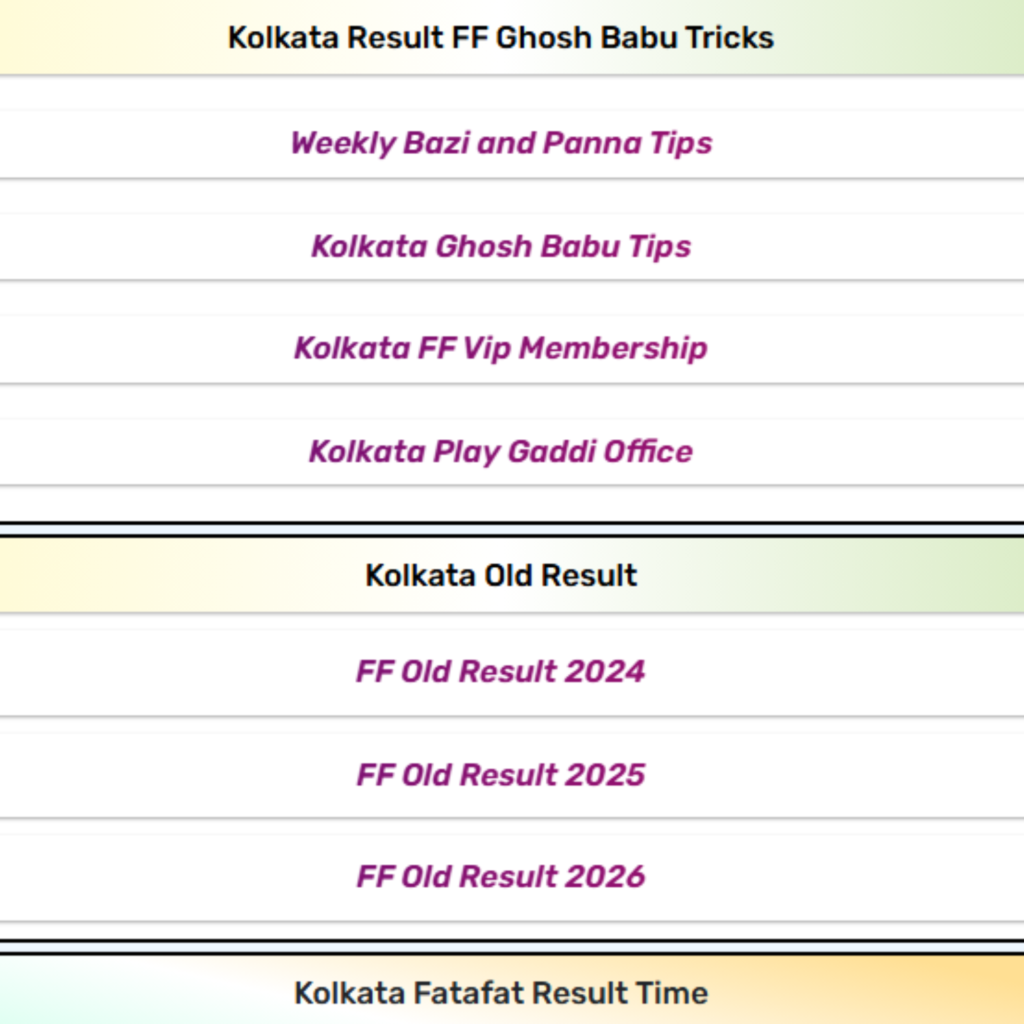 Why Are More People Turning to Online Kolkata Result Platforms Every Day?