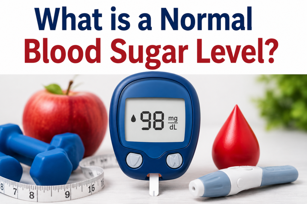 What is a normal blood sugar level?