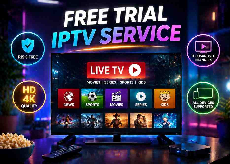 Free Trial IPTV Services – Best IPTV Trials in 2026