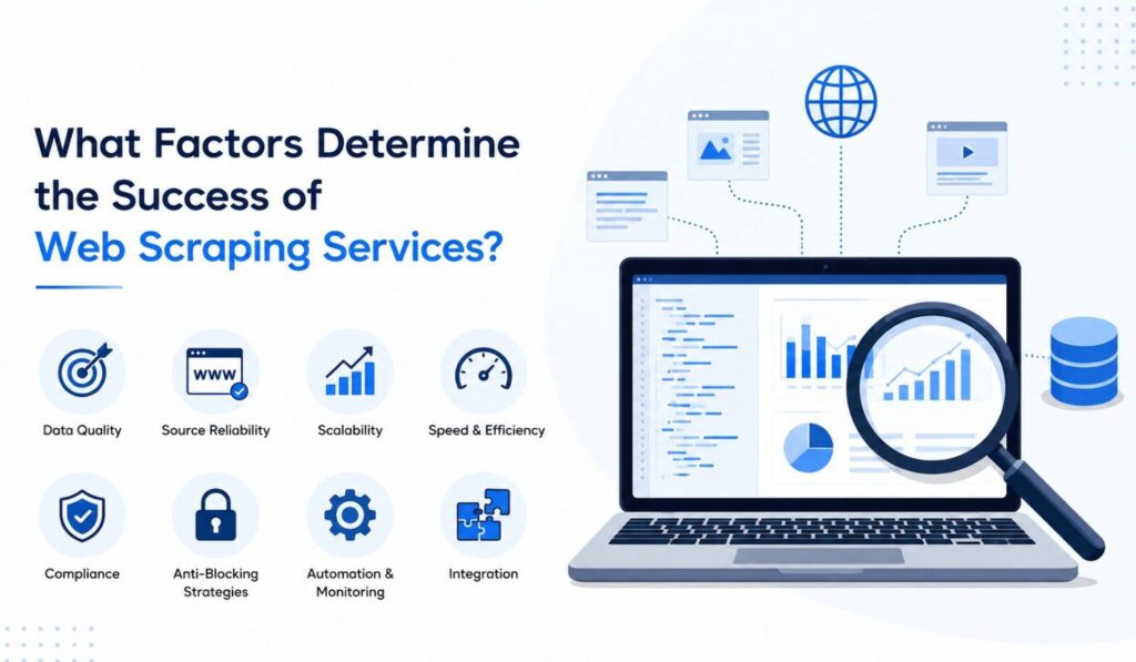 What Factors Determine the Success of Web Scraping Services?
