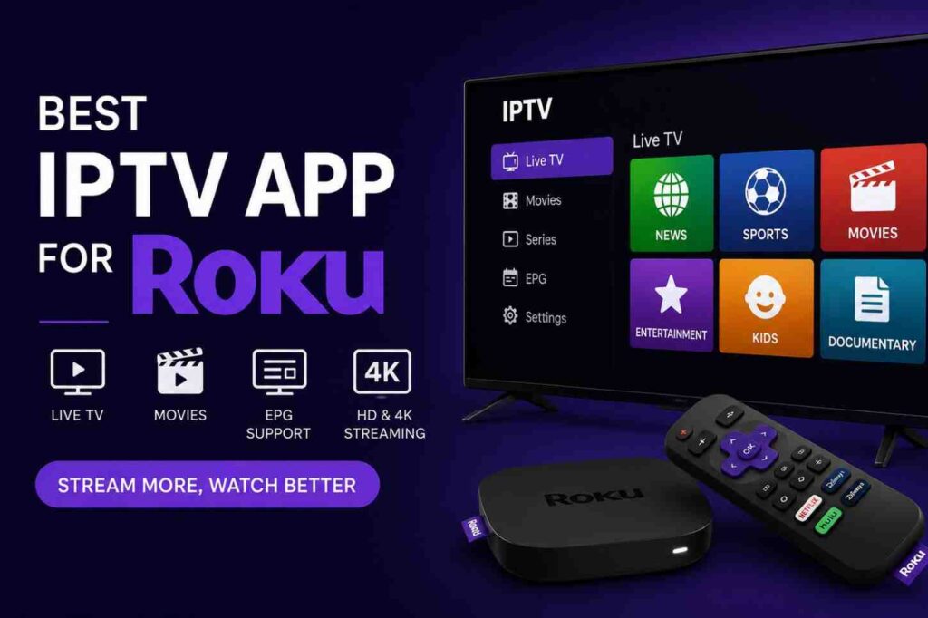 Best IPTV App For Roku – Top Streaming Apps in 2026
