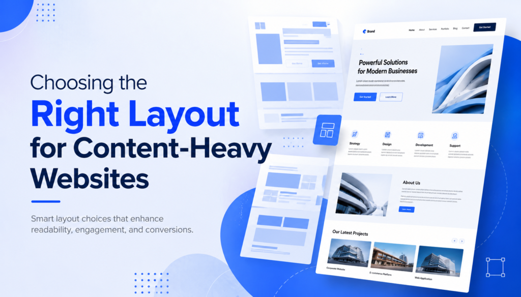 The Creator Economy: Choosing the Right Layout for Content-Heavy Websites