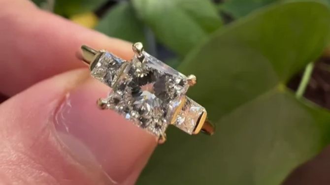 Princess Cut Lab Grown Diamonds for Rings with Distinct Character