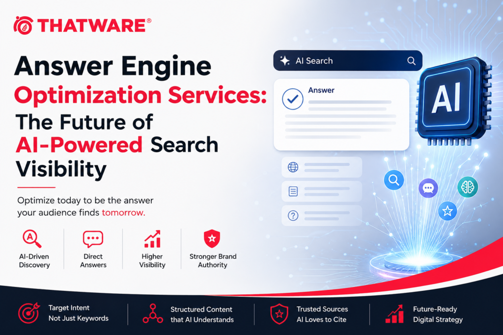Answer Engine Optimization Services: The Future of AI-Powered Search Visibility