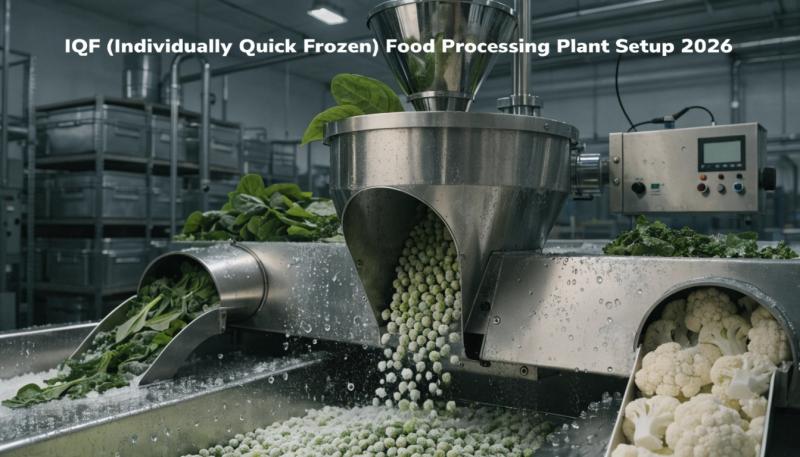 IQF (Individually Quick Frozen) Food Processing Plant 2026: Strategic Planning, Unit Setup, and Detailed Project Report
