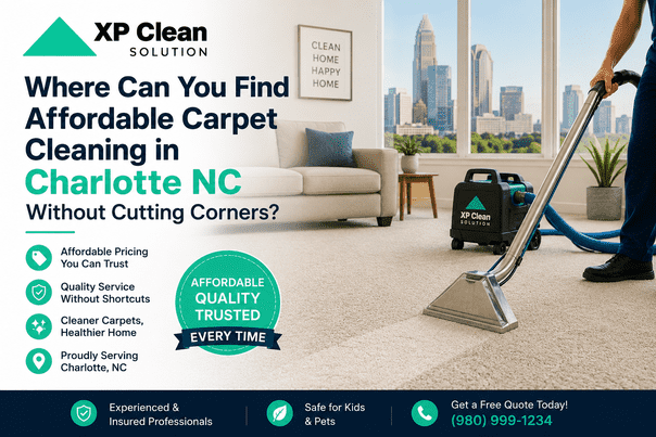 Upholstery Cleaner And Affordable Carpet Cleaning in Charlotte NC | XP Clean Solution