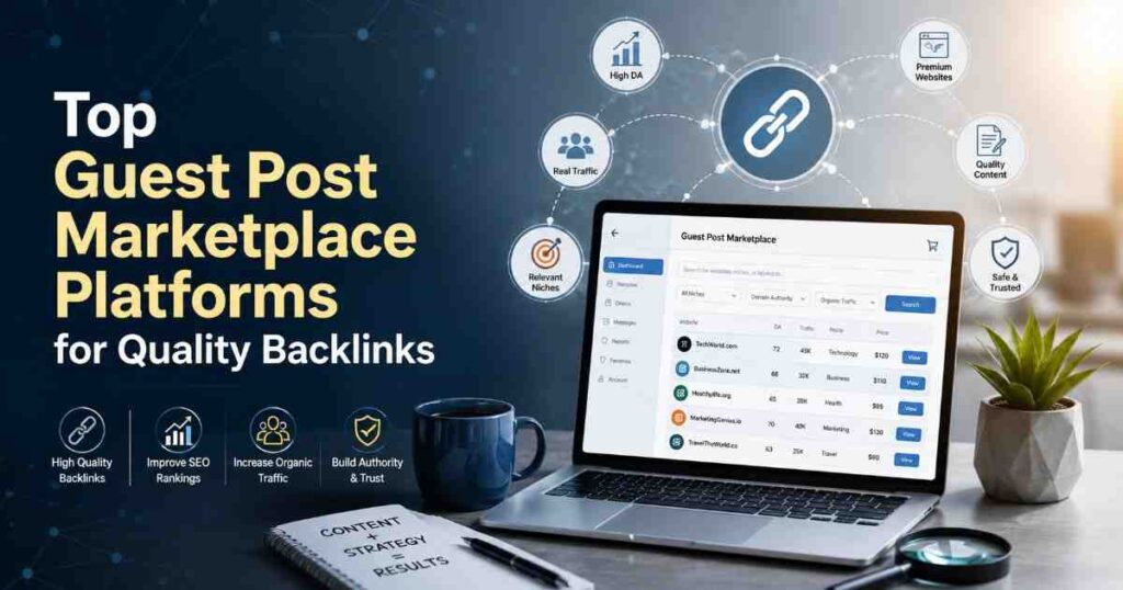 Top Guest Post Marketplace Platforms for Quality Backlinks