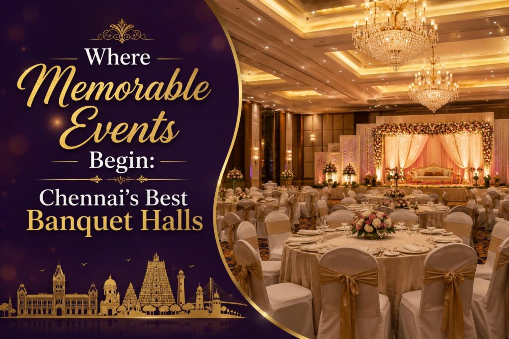 Where Memorable Events Begin: Chennai’s Best Banquet Halls