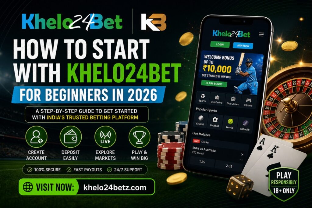 How to Start with Khelo24bet for beginners in 2026