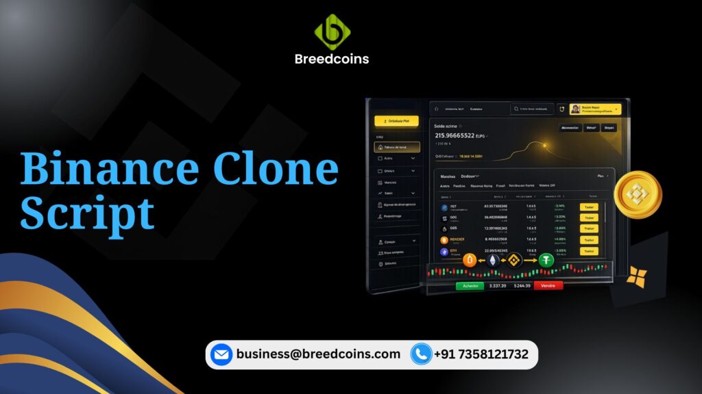 Binance Clone Script: A Smart Solution for Crypto Exchange Development