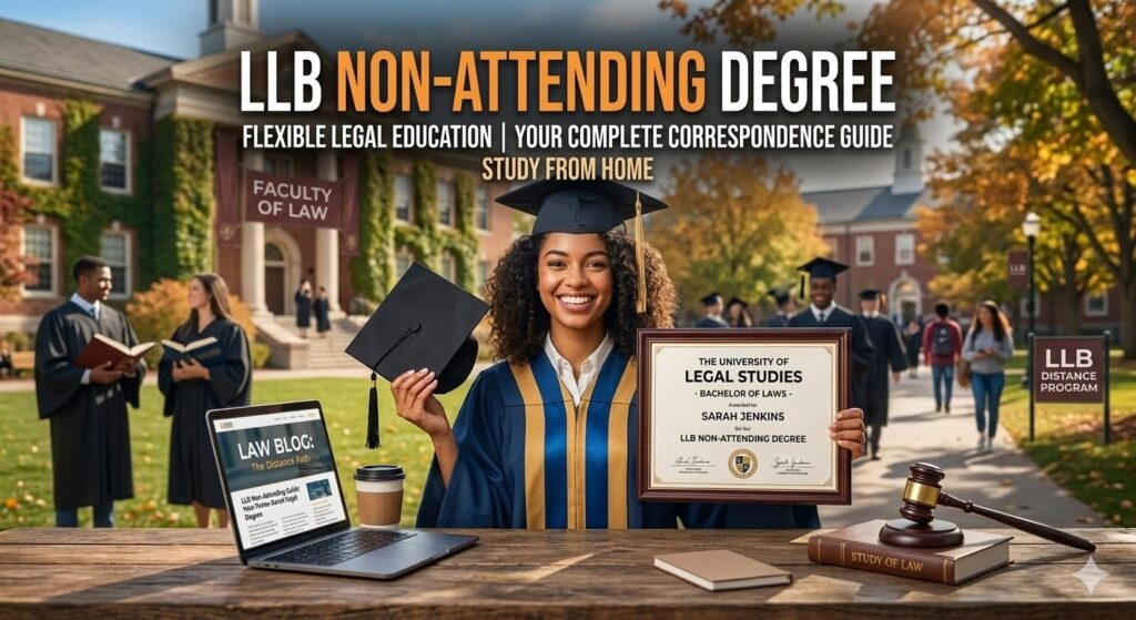 LLB Non-Attending Degree 2026: Eligibility, Fees, Admission & Career Guide