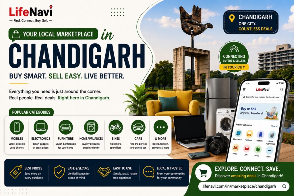 Marketplace in Chandigarh: A Way to Buy and Sell Locally | Lifenavi