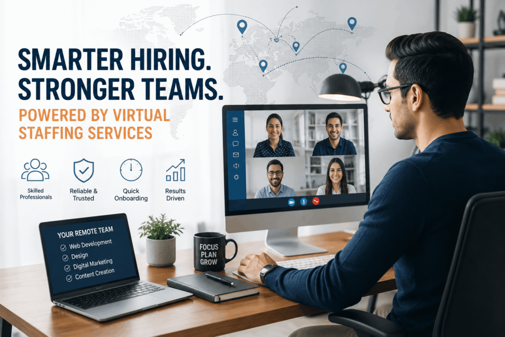 Why Virtual Staffing Services Are the Future of Smart Hiring?