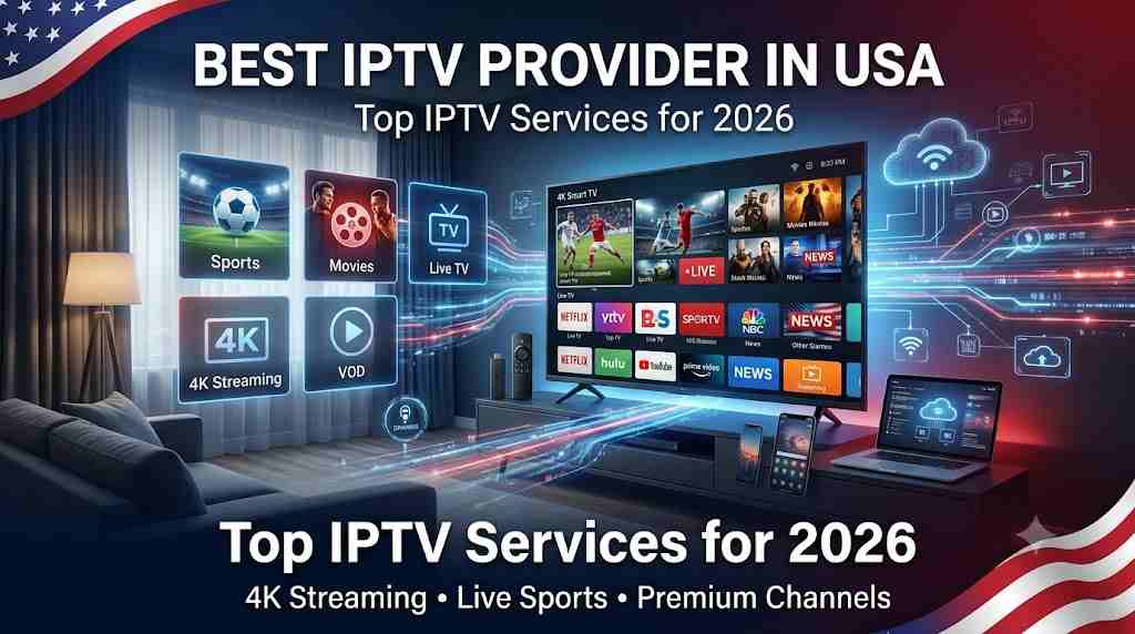 Best IPTV Provider in USA 2026 | Top IPTV Services Reviewed