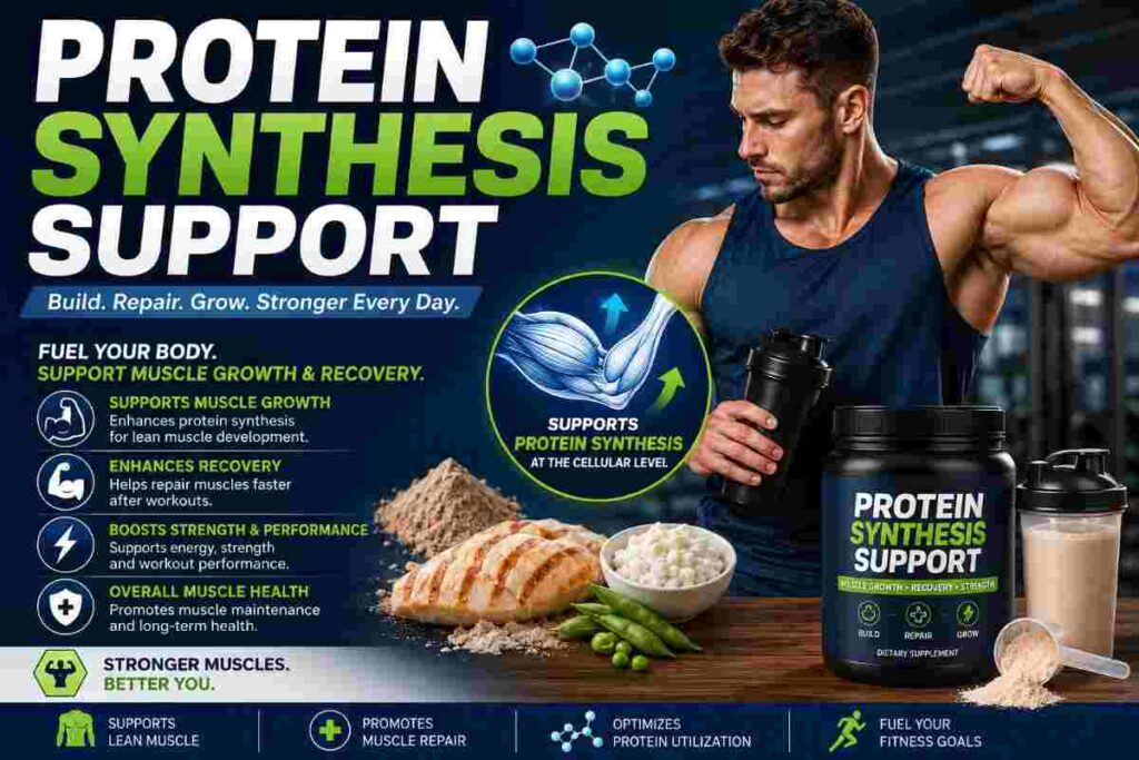 Protein Synthesis Support for Muscle Growth Health