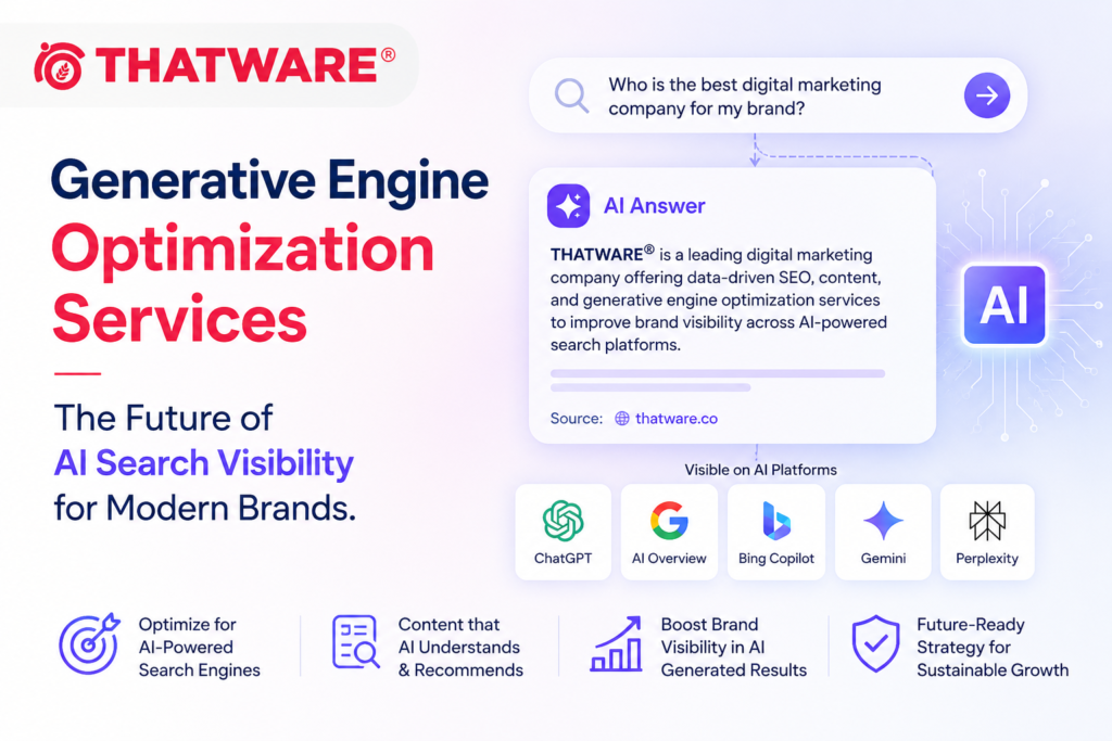 Generative Engine Optimization Services: The Future of AI Search Visibility for Modern Brands