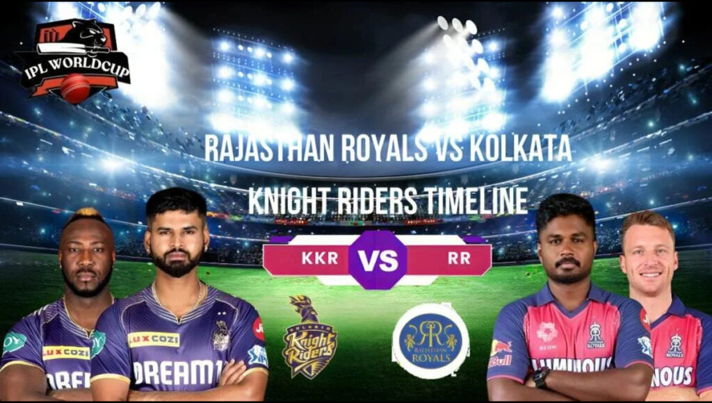 IPL RR vs KKR timeline