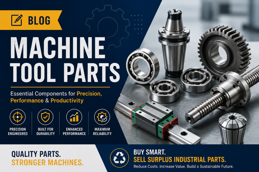 Machine Tool Parts: Essential Components That Keep Industrial Equipment Running Efficiently
