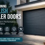 Maintaining Stylish Roller Doors for Long-Term Performance and Appearance