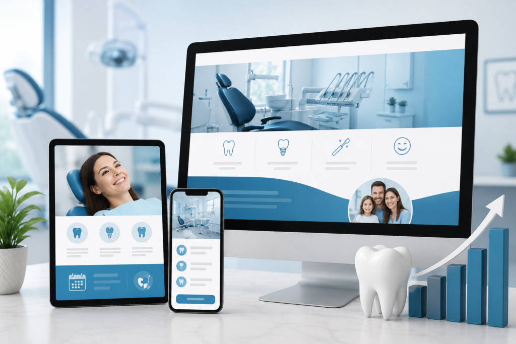 How a High-Converting Dental Website Can Increase Patient Bookings and Practice Growth