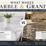 What Makes Marble and Granite Countertops Different in Real Homes