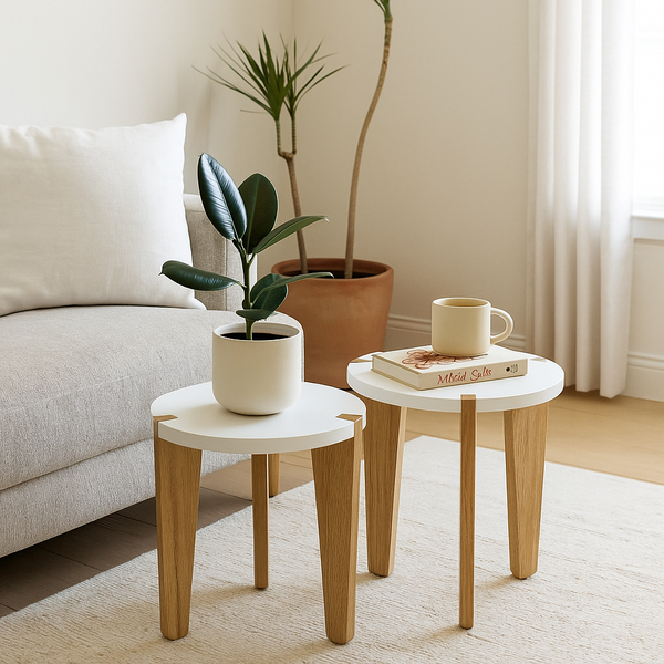 Styling Tips for Modern Wood End Tables in Minimalist Interiors