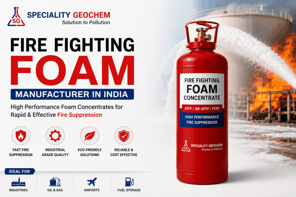 Fire Fighting Foam Manufacturer in India – Enhancing Fire Safety with Advanced Fire Suppression Solutions