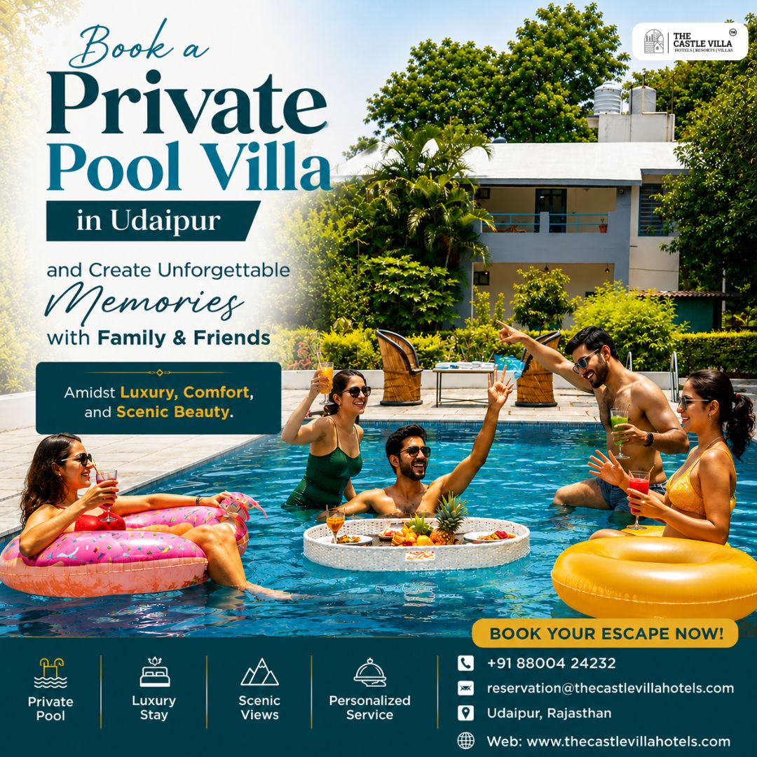 The Castle Villa Udaipur – Elegant Pool Villa for Special Celebrations - Posts Content