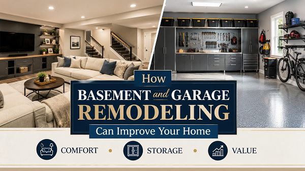 How Basement and Garage Remodeling Can Improve Your Home