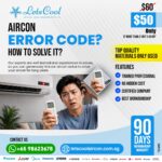 Aircon Error Codes That Require Immediate Professional Repair