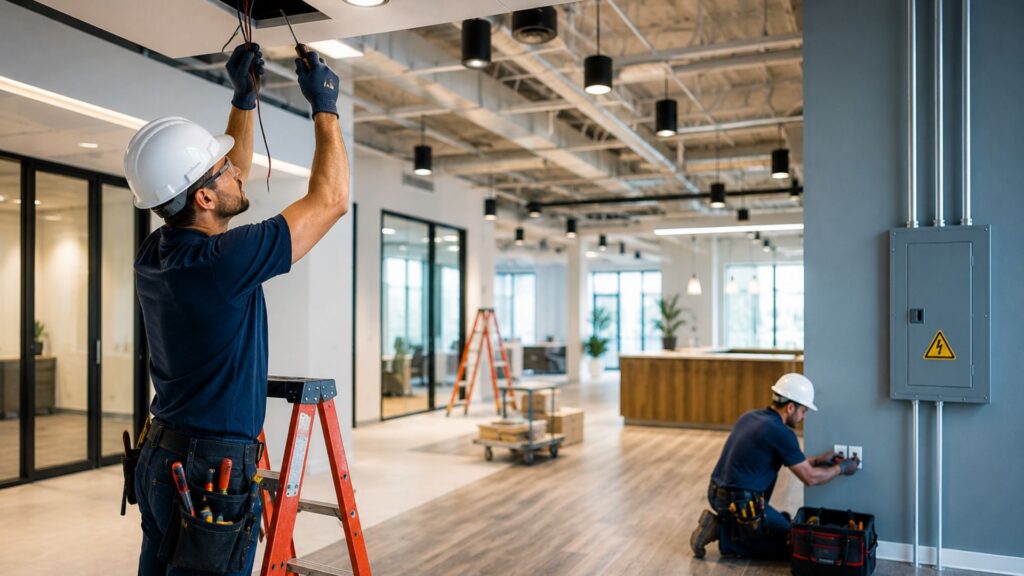 How Electrical Tenant Improvement Services Help Create a Functional and Efficient Commercial Space