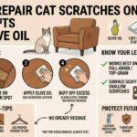 How to Repair Cat Scratches on Leather with Olive Oil?