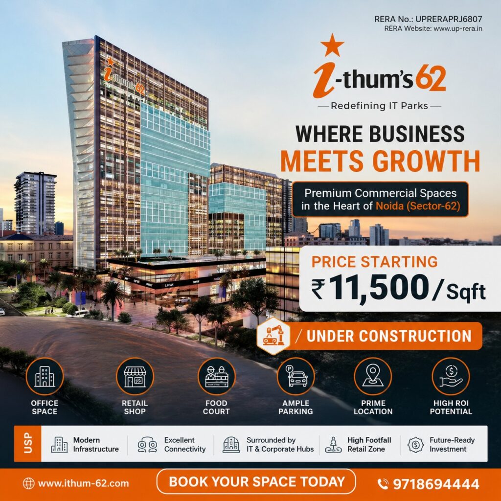 iThum 62 Noida – Premium Commercial Office Spaces in Sector 62