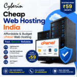 Cheap Web Hosting India | Affordable & Budget cPanel Hosting – Cyberin