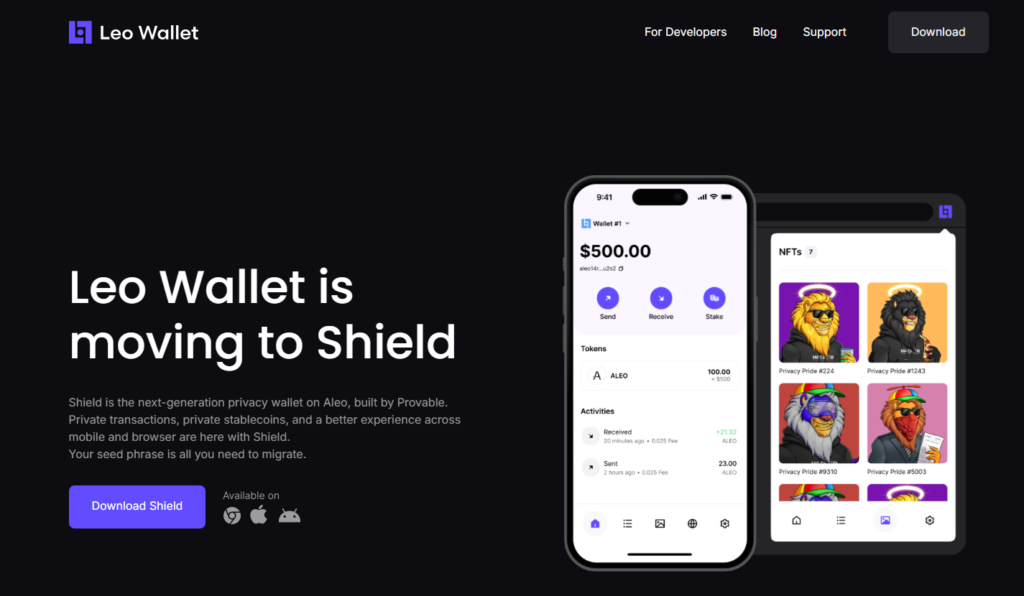 Leo Wallet for Google Chrome – Extension Download