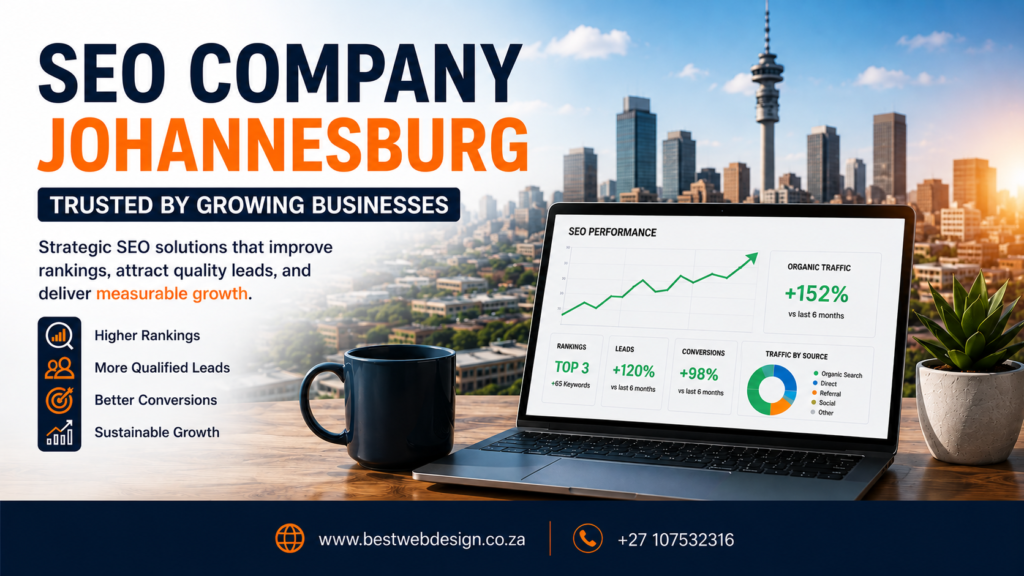SEO Company Johannesburg Trusted by Growing Businesses
