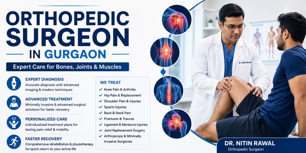 Best Shoulder Doctor in Gurgaon? Get Expert Care from Dr. Nitin Rawal