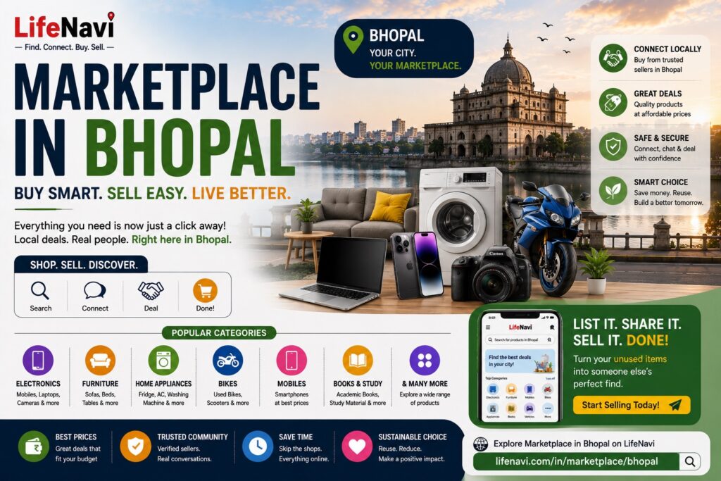 Marketplace in Bhopal: The Easy Way to Buy and Sell Things You Need | Lifenavi