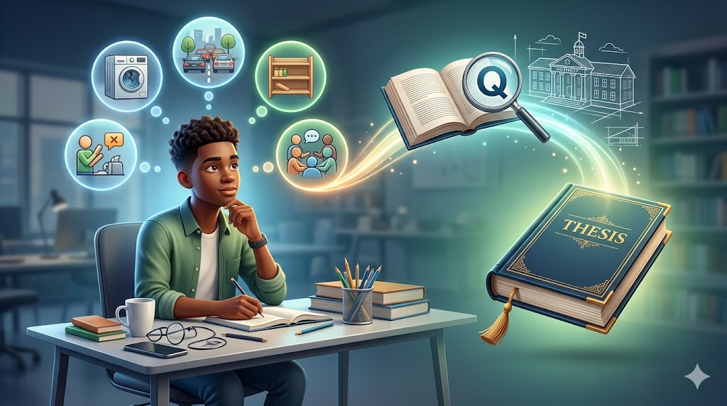 From Curiosity to Thesis: Turning Everyday Problems into Research Questions